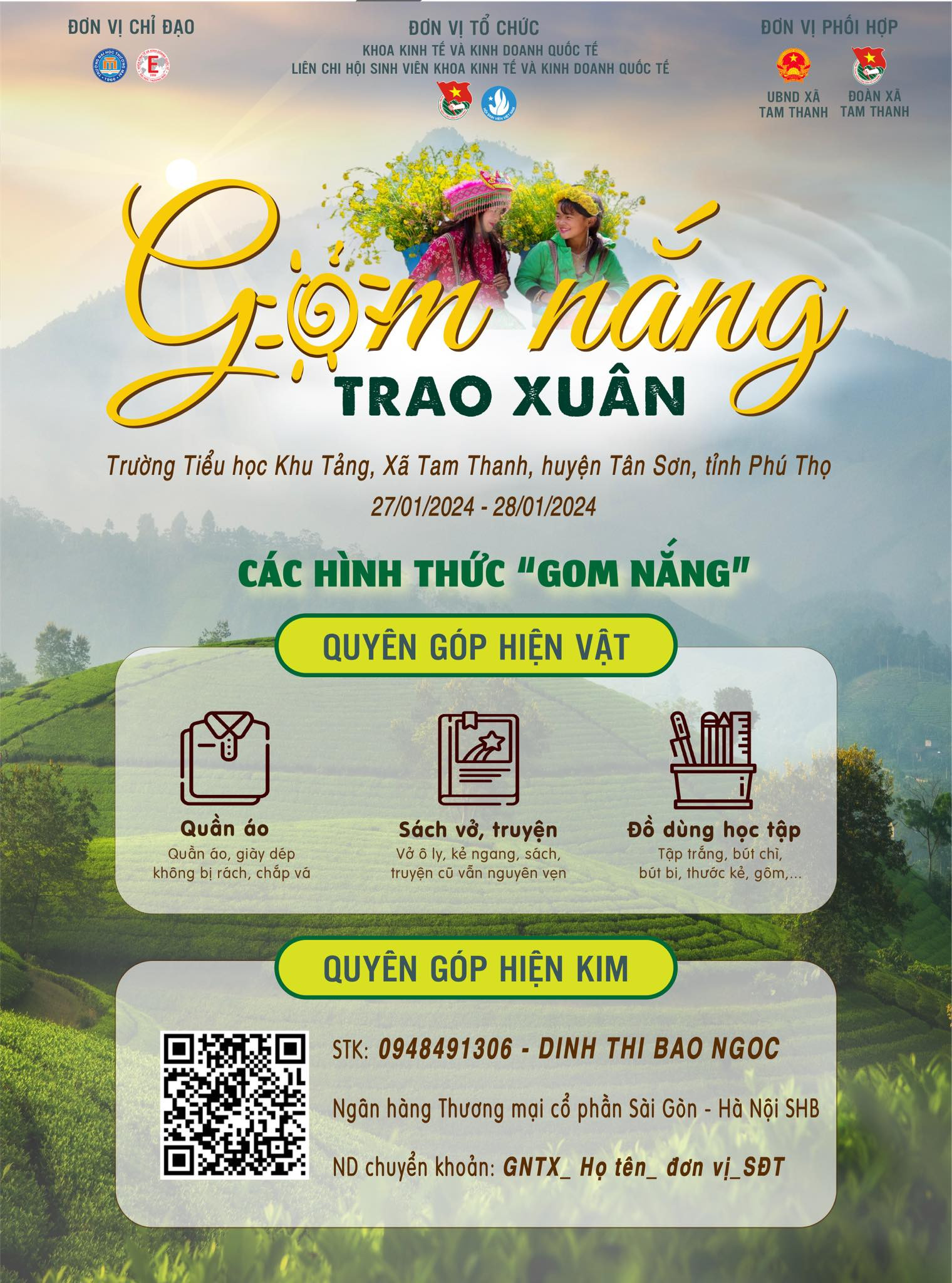 [NGÀY ĐÔNG ĐI TRONG LÒNG LẠNH VẮNG - TẾT TA VỀ “GOM NẮNG TRAO XUÂN”]