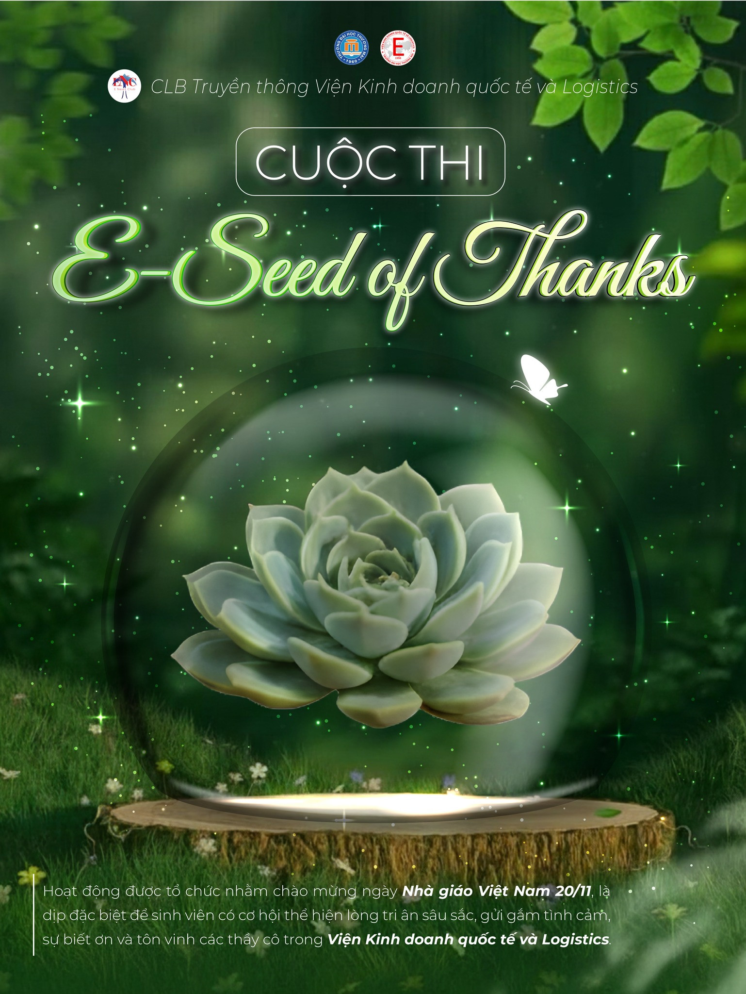 [E-NEWS 20.11] GIỚI THIỆU CUỘC THI E-SEED OF THANKS