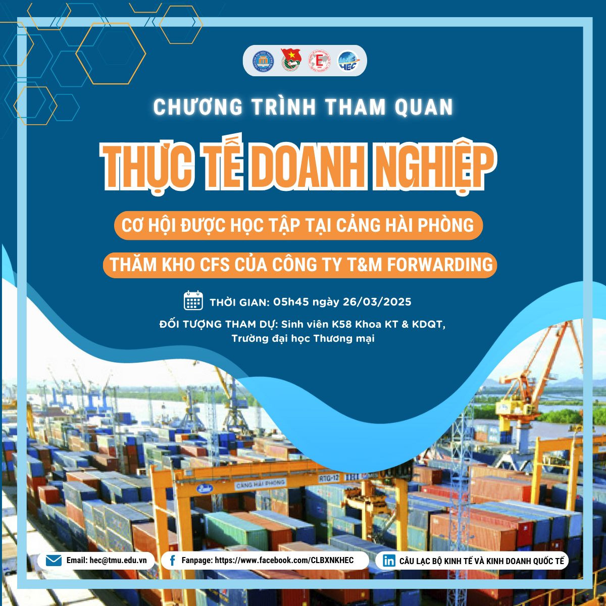 CHƯƠNG TRÌNH THAM QUAN THỰC TẾ DOANH NGHIỆP 2025