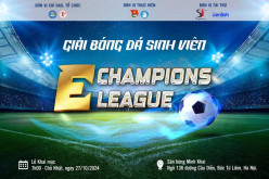 CHÍNH THỨC PHÁT ĐỘNG GIẢI BÓNG ĐÁ SINH VIÊN “E - CHAMPIONS LEAGUE 2024” KHOA KINH TẾ VÀ KINH DOANH QUỐC TẾ