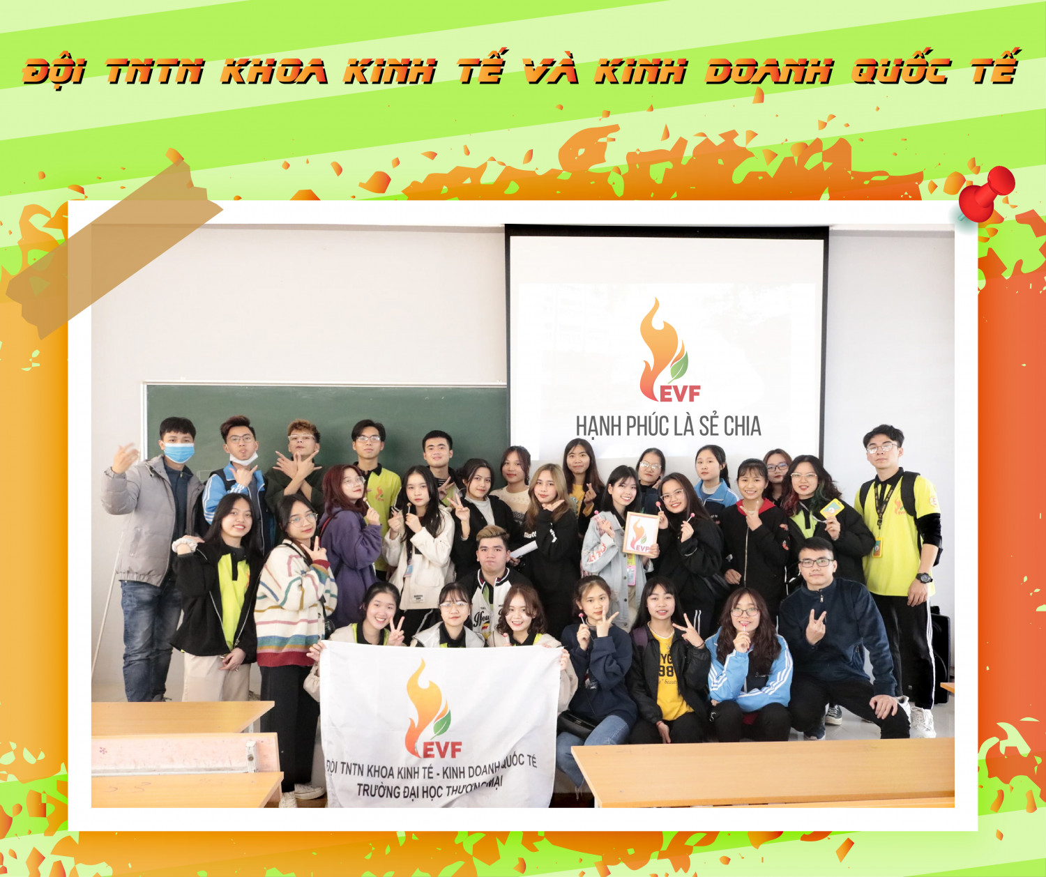 EVF - Đội TNTN khoa Kinh tế và Kinh doanh quốc tế - trường ĐH Thương Mại