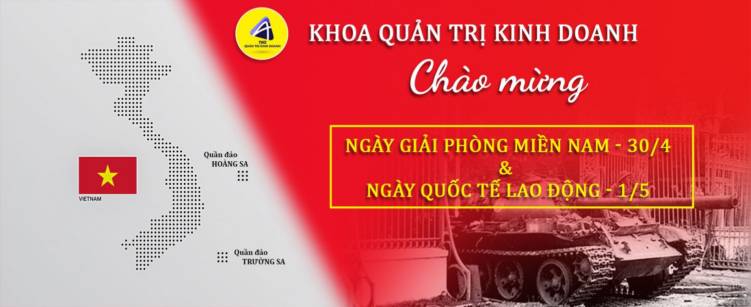 Chào mừng ngày Giải phóng miền Nam và quốc tế lao động 30/4 - 1/5